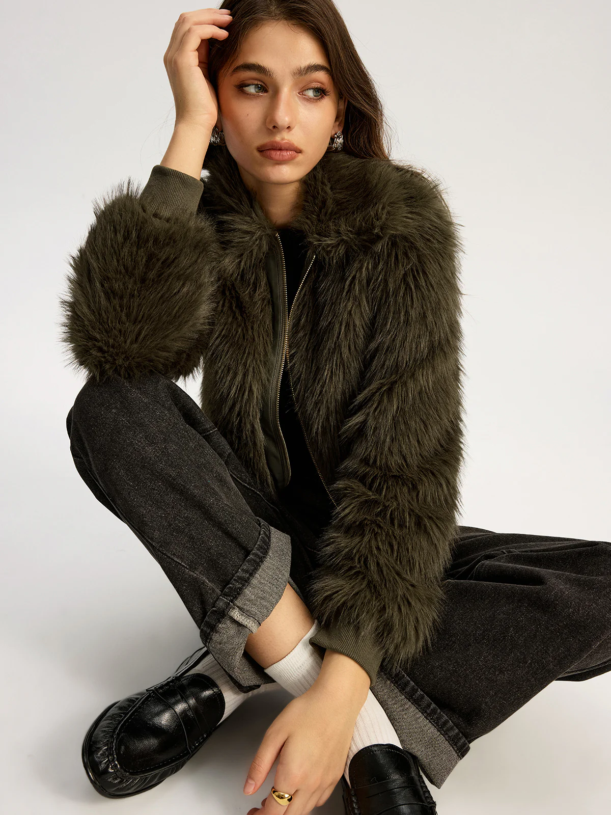 Faux Fur Jacket - Wholesalesil