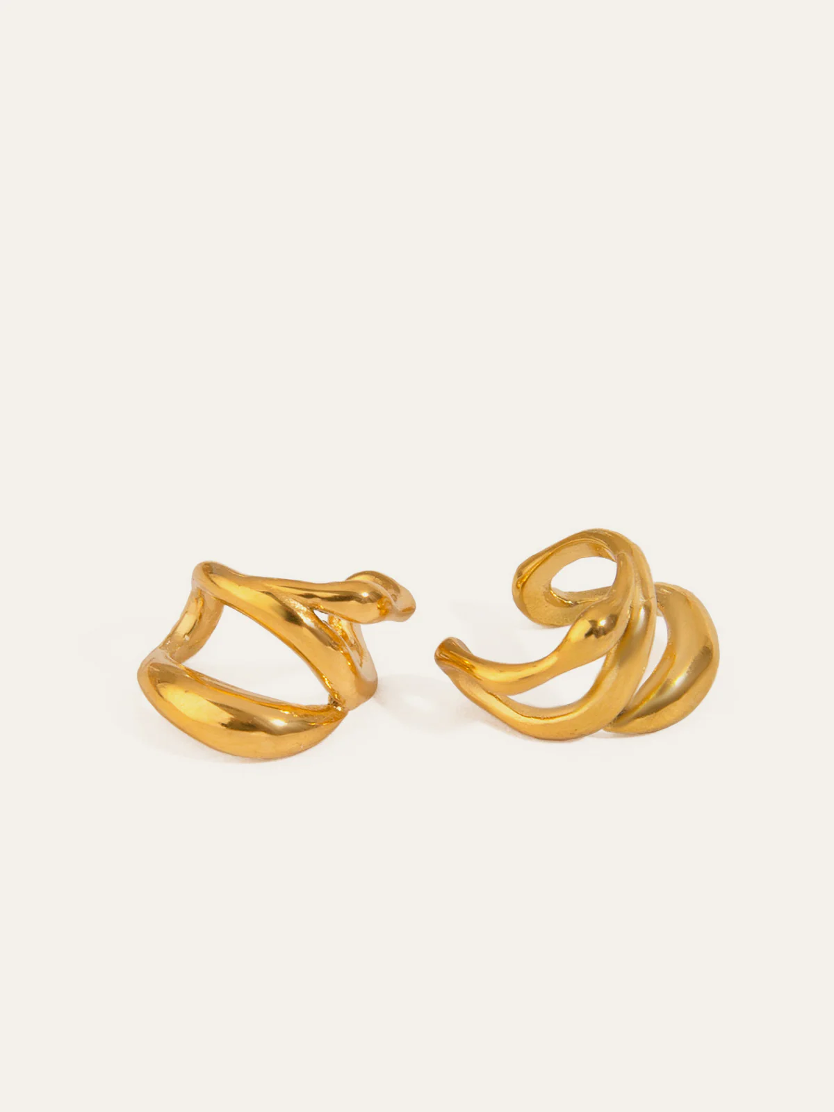 Geometric-Shaped Ear Cuff - Wholesalesil