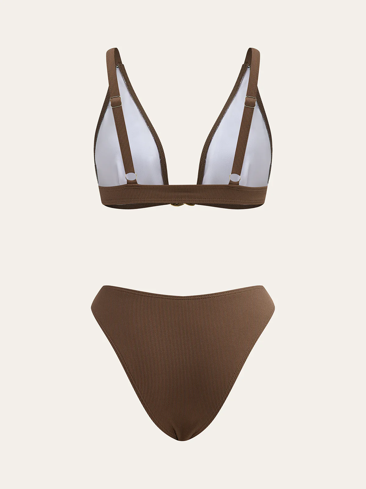 Metal Decor Bikini Set - Wholesalesil