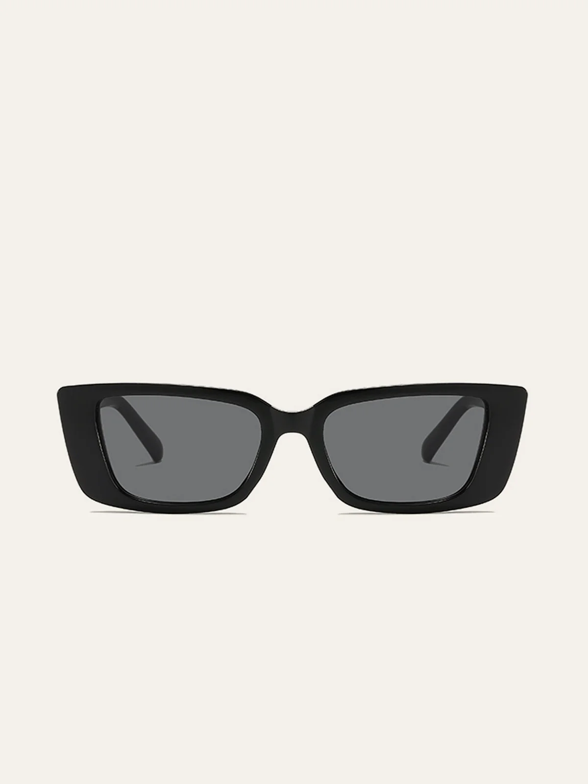 Rectangular Sunglasses with Gold Decorative Hinges - Wholesalesil