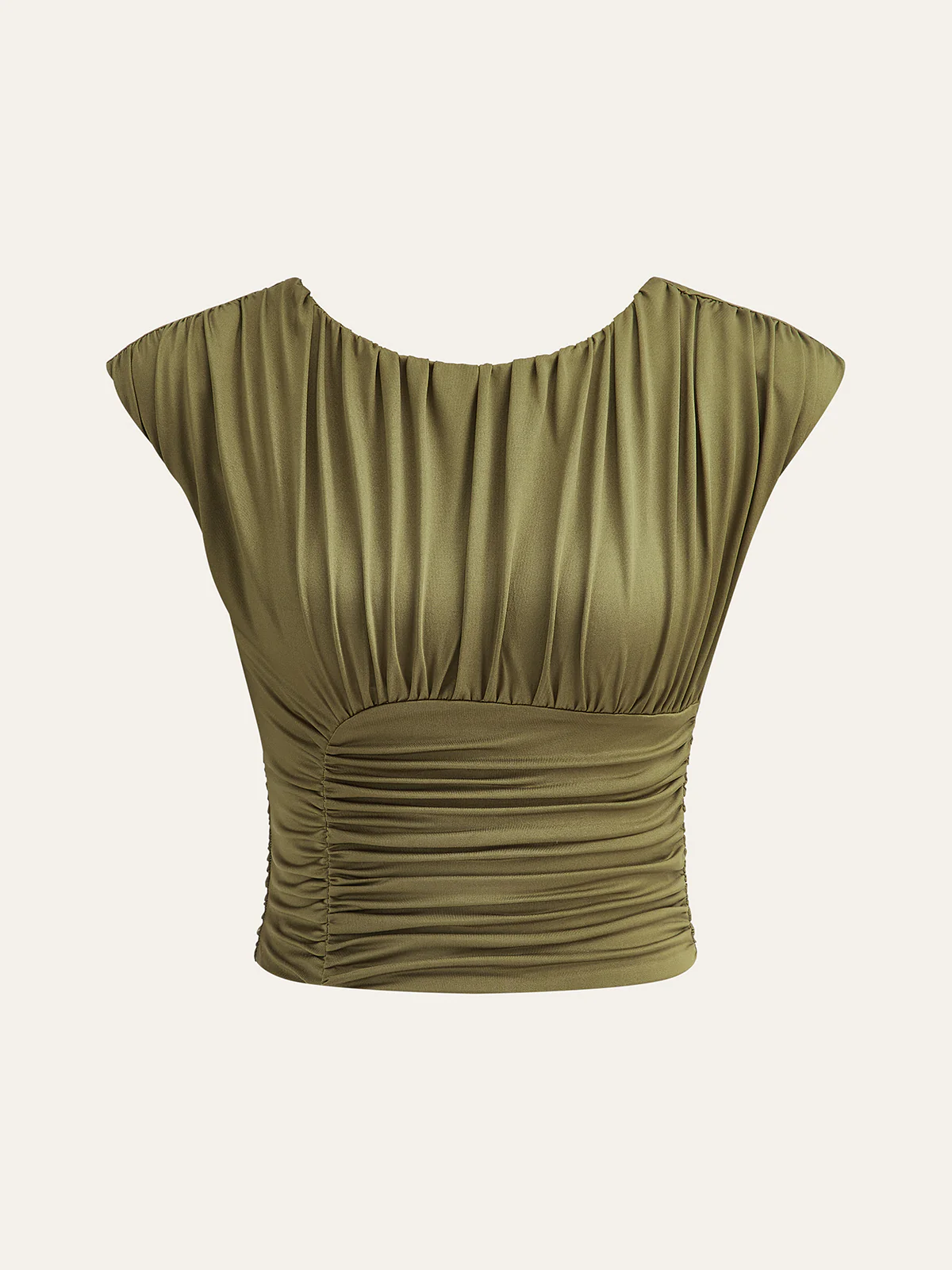 Ruched T-Shirt - Wholesalesil